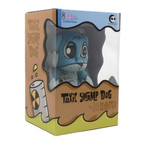 Toy2r 8" Qee Toxic Swamp Dog (Blue) by Joe Ledbetter