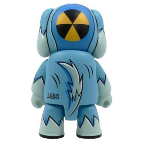 Toy2r 8" Qee Toxic Swamp Dog (Blue) by Joe Ledbetter