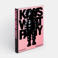 KAWS: WHAT PARTY Book (Black on Pink) by KAWS