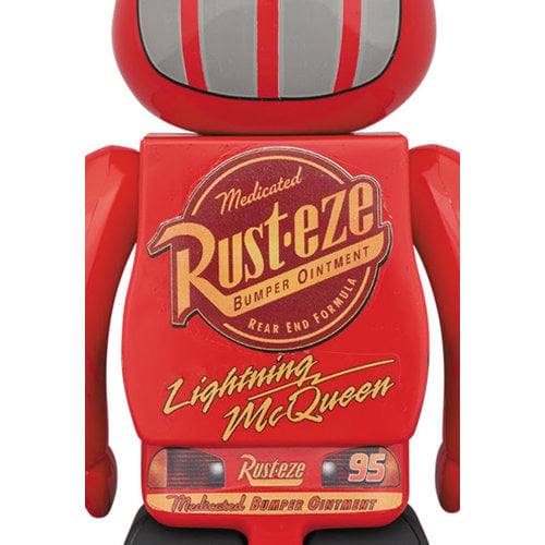 BE@RBRICK LIGHTNING McQUEEN CARS 1000％