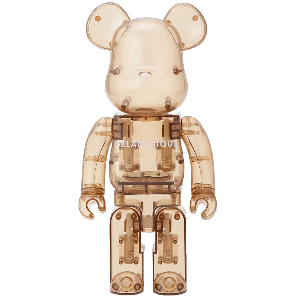 400% Bearbrick - Gelato Pique (Brown) by Medicom Toys - Mintyfresh