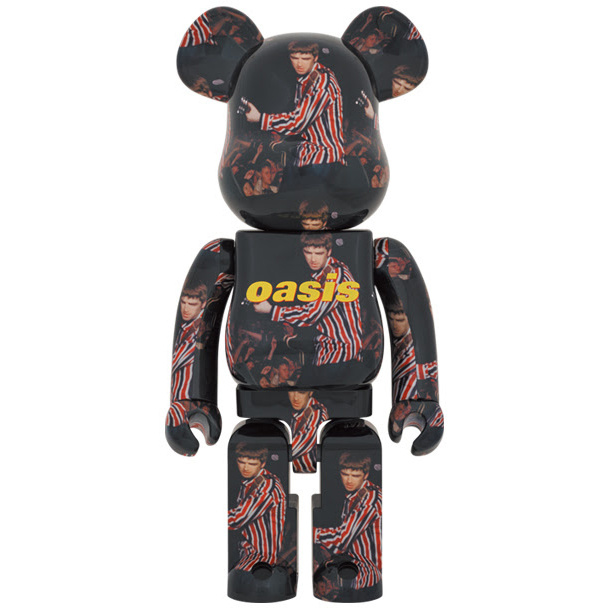 1000% Bearbrick - Oasis Knebworth 1996 (Noel Gallagher) by Medicom