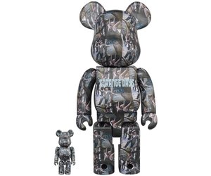 Medicom Toy 400% & 100% Bearbrick Set - Strange Days (The Doors)