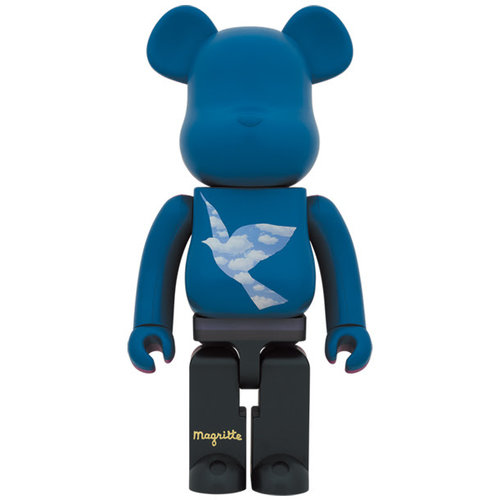 Medicom Toys 1000% Bearbrick - L'oiseau De Ciel 1965/La Belle Societe 1965 (René Magritte) Medicom Toys 1000% Bearbrick - L'oiseau De Ciel 1965/La Belle Societe 1965 (René Magritte)
