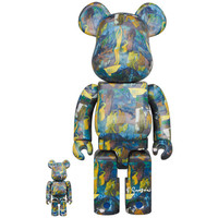 400% & 100% Bearbrick Set - Strange Days (The Doors) by Medicom 