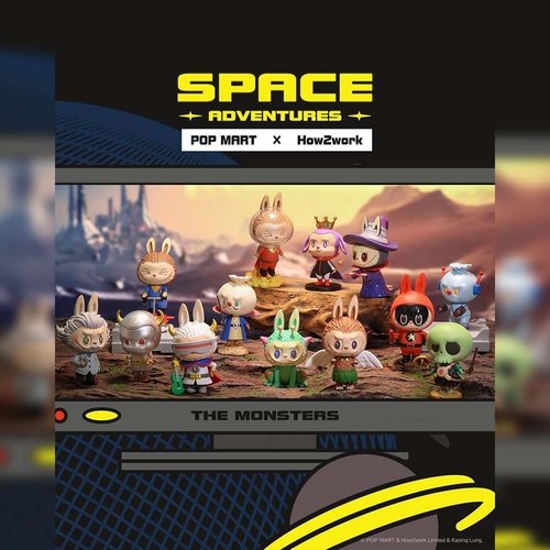 Pop Mart Labubu - The Monsters Space Series by How2Work Pop Mart Labubu - The Monsters Space Series by How2Work