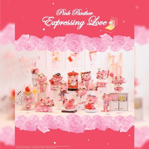 Pop Mart Pink Panther - Expressing Love Series Pop Mart Pink Panther - Expressing Love Series