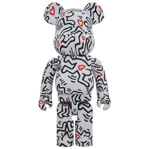 Medicom Toy 1000% Bearbrick - Keith Haring v8 (Heart of Men)