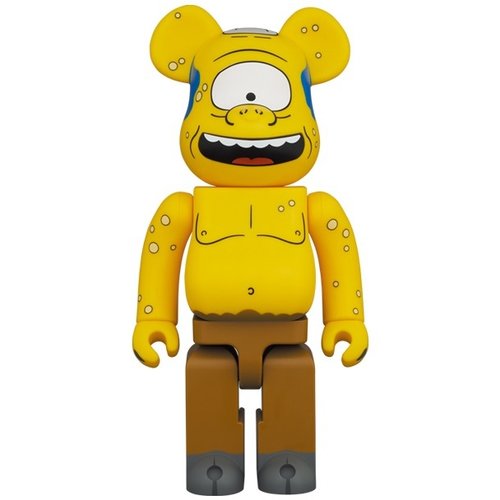 400% & 100% Bearbrick set - Cyclops (The Simpsons) by Medicom Toys ...