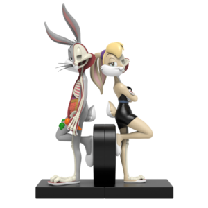 Mighty Jaxx Bugs Bunny and Lola Bunny XXRAY Plus by Jason Freeny