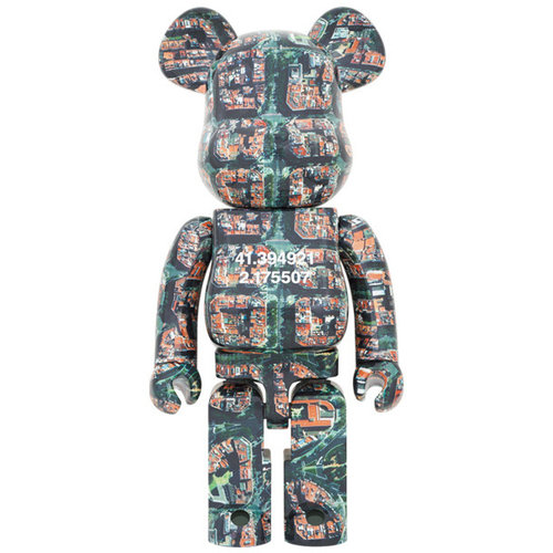 Medicom Toy 1000% Bearbrick - Barcelona Overview (Benjamin Grant)