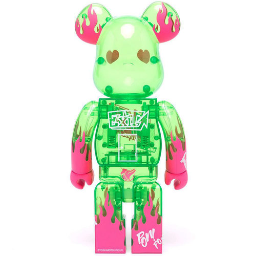 Medicom Toy 400% Bearbrick - EXIT (Kanechi x Rin)