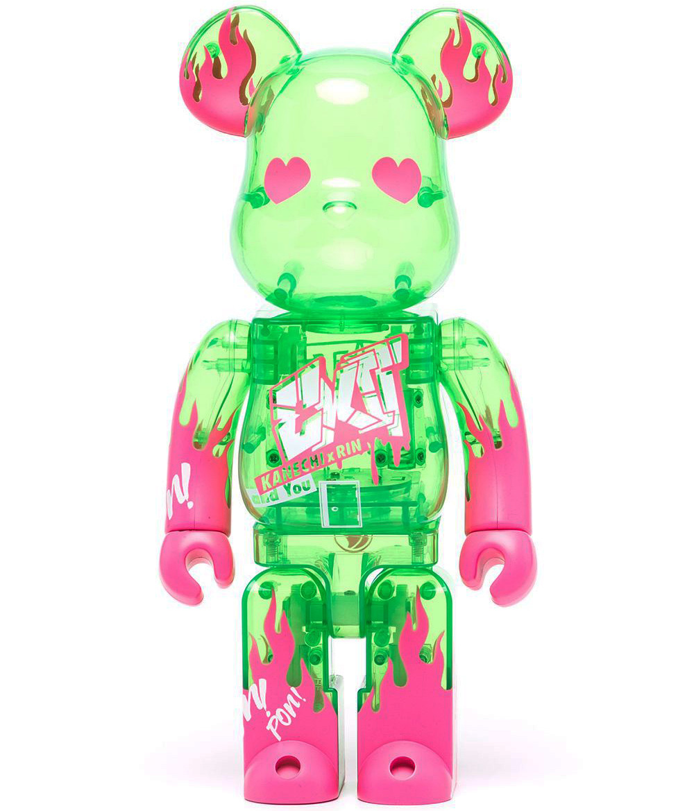 400% Bearbrick - EXIT (Kanechi x Rin) by Medicom Toys - Mintyfresh