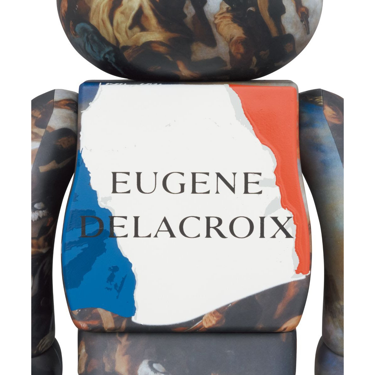 400% & 100% Bearbrick set - Eugène Delacroix (Liberty Leading the