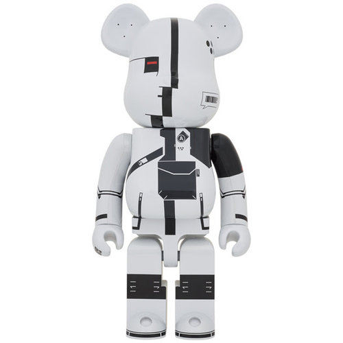 Medicom Toys 1000% Bearbrick - Acronym (White Chrome) Medicom Toys 1000% Bearbrick - Acronym (White Chrome)