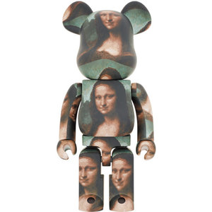 Medicom Toy 1000% Bearbrick - Mona Lisa Overdrive (Louvre x Zerotaro)
