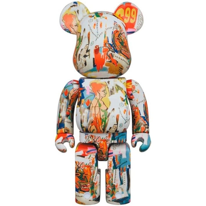 400% Bearbrick - Andy Warhol x Jean-Michel Basquiat (V4 - 6.99) by Med -  Mintyfresh