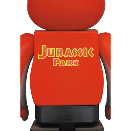 Medicom Toy 400% & 100% Bearbrick set -Jurassic Park