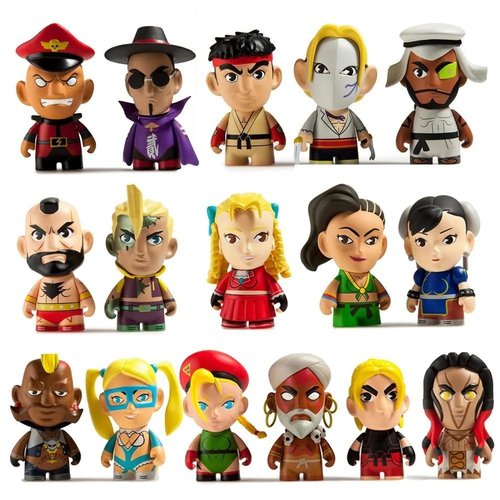 Kidrobot 3'' Kidrobot x Streetfighter Blindbox Series