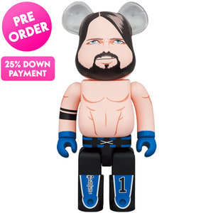 Medicom Toy [PO] 400% Bearbrick - AJ Styles (WWE)
