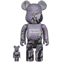 400% & 100% Bearbrick set - Tokyo Overview (Benjamin Grant)