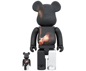 400% & 100% Bearbrick set - Ideal Self - Black Scandal (Yohji