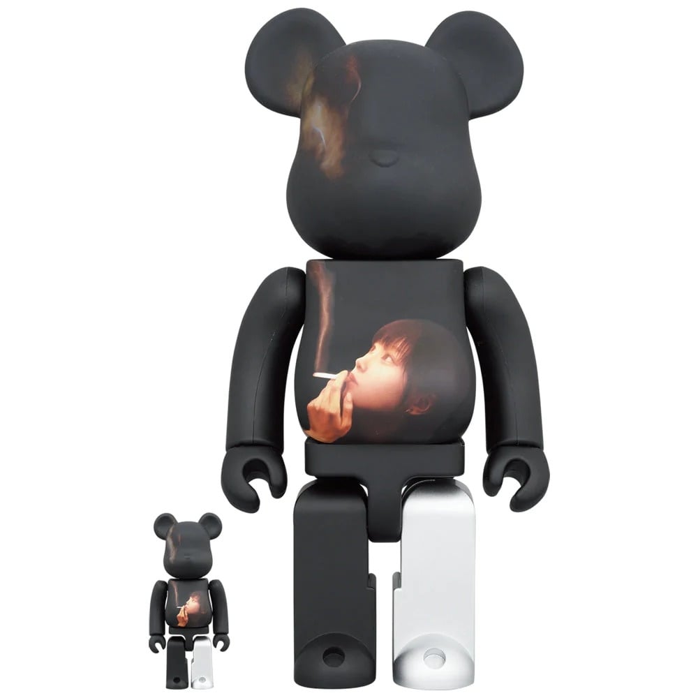 400% & 100% Bearbrick set - Ideal Self - Black Scandal (Yohji