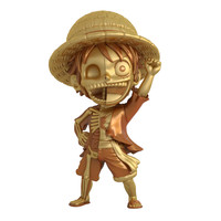 Monkey D. Luffy (Treasure Gold) XXRAY Plus by Jason Freeny