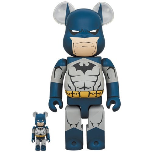 Medicom Toy 400% & 100% Bearbrick set - Batman (Hush)