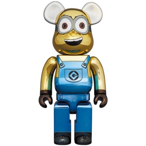 Medicom Toys 1000% Bearbrick - Minion Dave (Chrome ed.) Medicom Toys 1000% Bearbrick - Minion Dave (Chrome ed.)