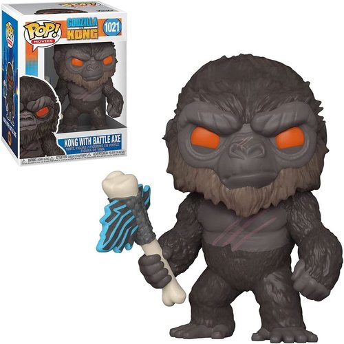 Funko Kong with Battle Axe #1021 (Godzilla vs Kong) POP! Movies