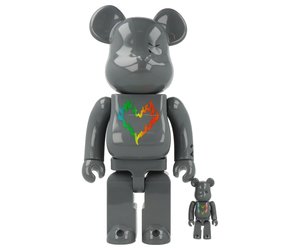 Medicom Toy 400% & 100% Bearbrick Set - Roarguns (20th Anniversary)