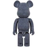 1000% Bearbrick - BlackEyePatch by Medicom Toys - Mintyfresh