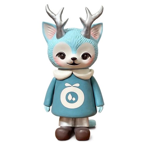 Konatsuya Morris The Cat with Antlers (Blue) by Kaori Hinata Konatsuya Morris The Cat with Antlers (Blue) by Kaori Hinata