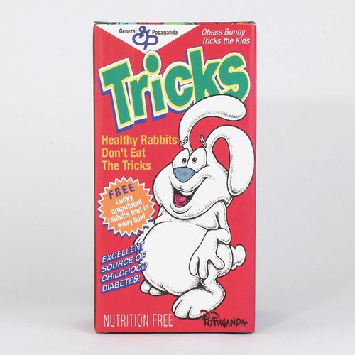 POPaganda Tricky the Obese Rabbit by Ron English