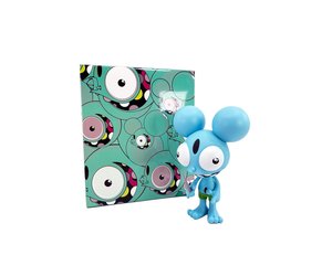 3d-retro-space-monkey-blue-by-
