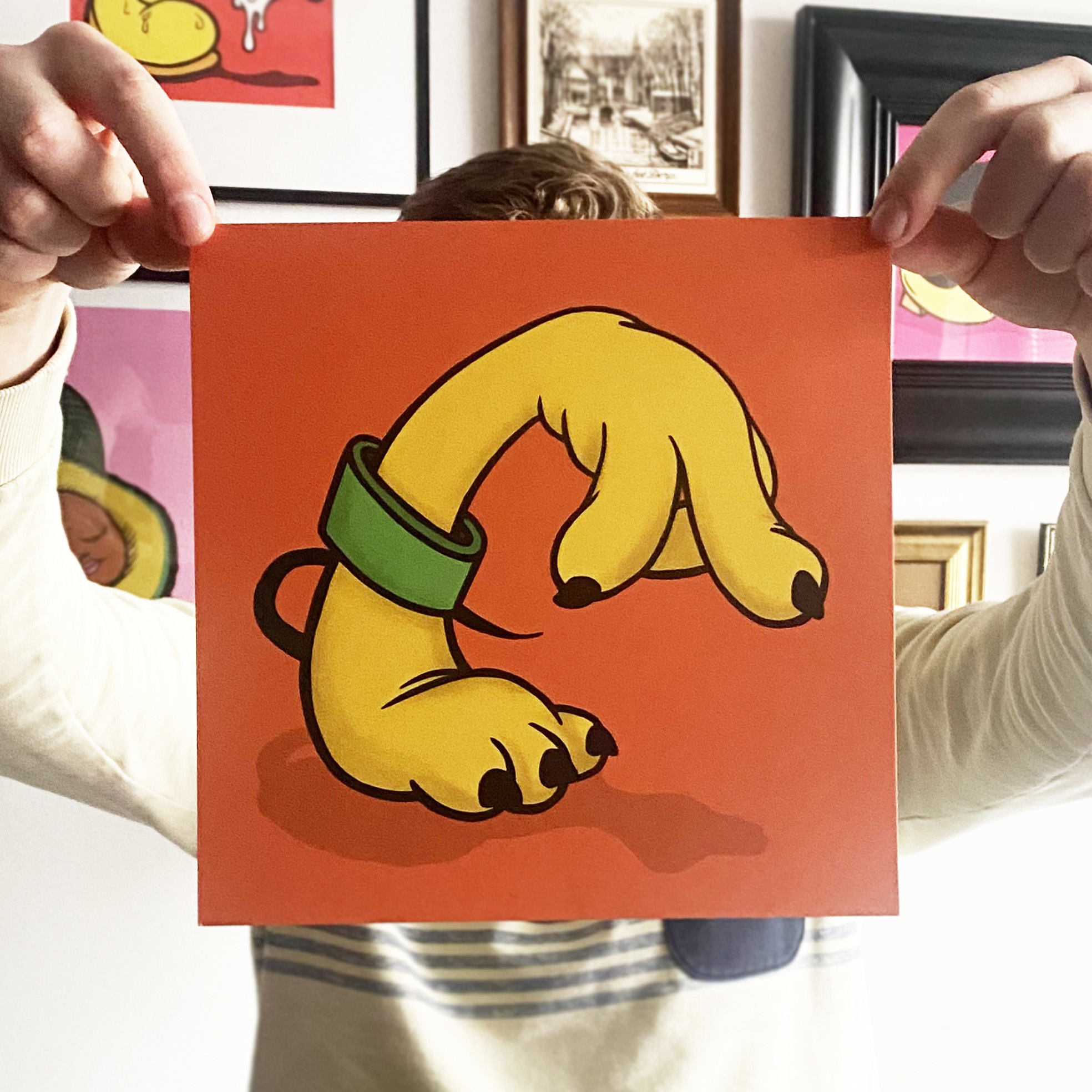 Puppy Dawg Print by Kloes