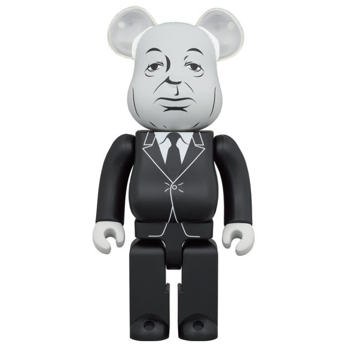 400% Bearbrick - Alfred Hitchcock by Medicom Toys - Mintyfresh
