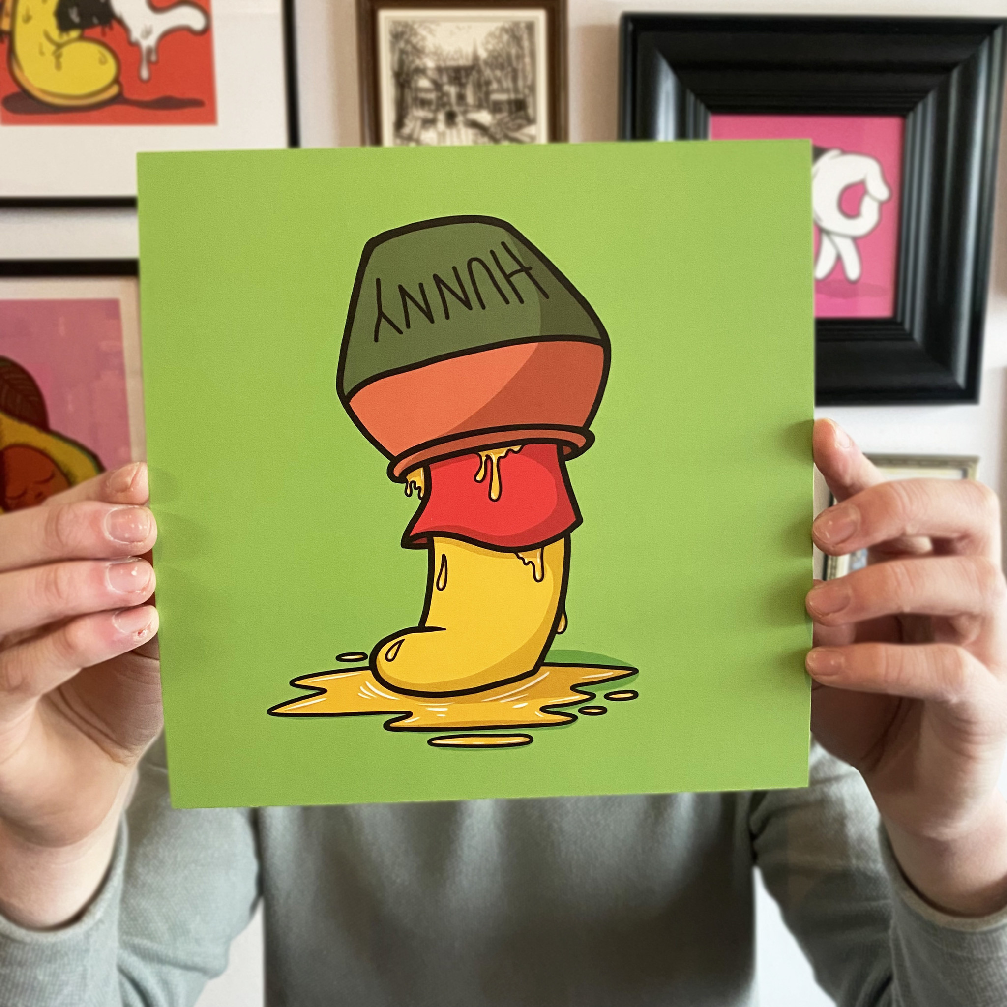 Winnie the Oohps Print by Kloes