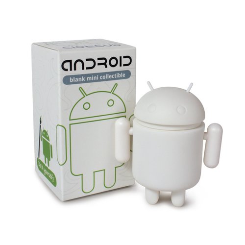 Dead Zebra inc. 3'' DIY Android figure (White) Dead Zebra inc. 3'' DIY Android figure (White)