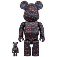 400% & 100% Bearbrick set - MLB American League by Medicom Toys