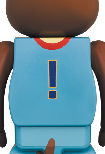 400% & 100% Bearbrick set - Tasmanian Devil (Space Jam) by Medicom