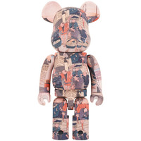 1000% Bearbrick - ''The 53 Stations" (Utagawa Hiroshige)