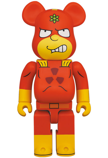 1000% Bearbrick - Radioactive Man (The Simpsons) by Medicom Toys