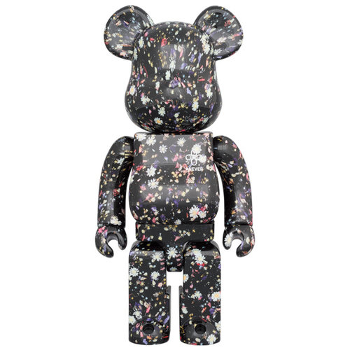 Medicom Toy 1000% Bearbrick - Anever (Black) by Onward Kashiyama