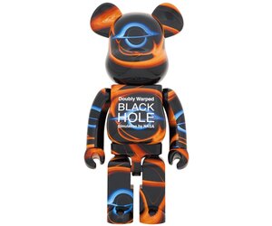 1000% Bearbrick - Doubly Warped Black Hole (NASA) By Medicom Toys