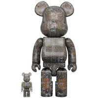 400% & 100% Bearbrick set - MLB American League by Medicom Toys