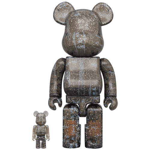 Medicom Toys 400% & 100% Bearbrick set - Unkle x Studio Ar.Mour. Medicom Toys 400% & 100% Bearbrick set - Unkle x Studio Ar.Mour.