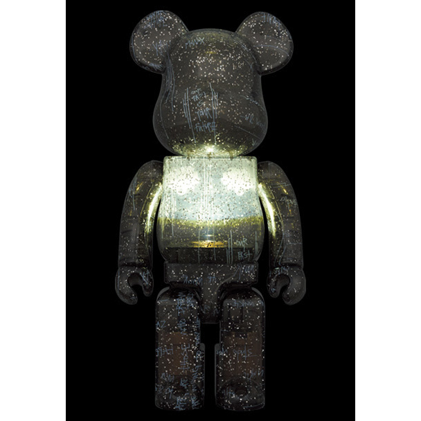 Mô hình nhân vật Bearbrick × L&V Round Six 400% 28 cm