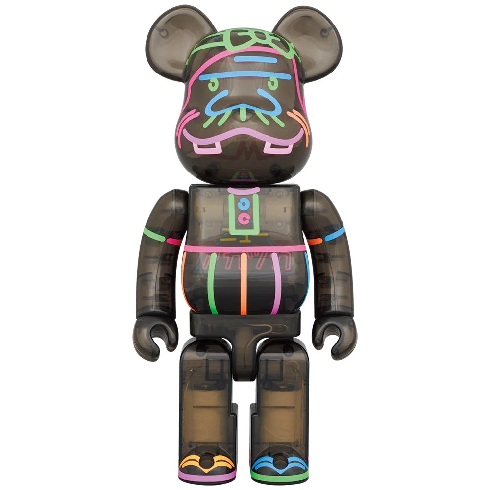 400% Bearbrick - Bakabon Papa (New Akatsuka - Light ed.) by 